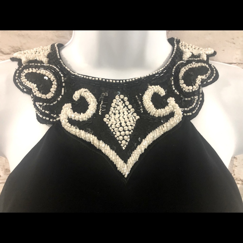 🎉HP🎉Custom Made- Beautiful Women’s Cocktail Dress w/Beading💥 - Picture 13 of 14